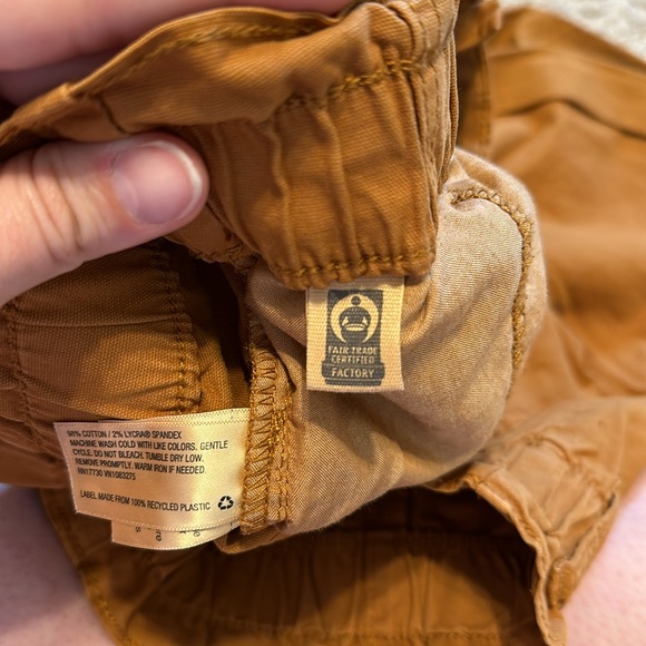 Universal Thread mustard paper bag shorts - Picture 7 of 7